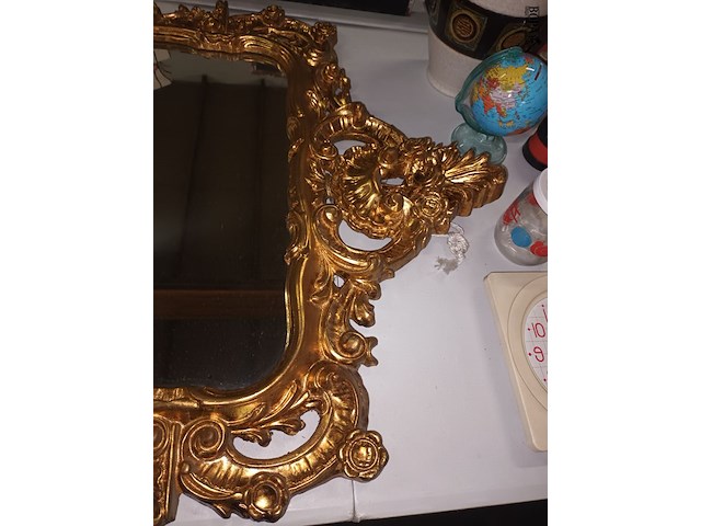 Lot 432 - vergulde spiegel - afbeelding 3 van  4