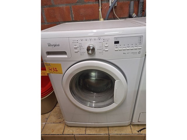 Lot 432 - wasmachine whirlpool - afbeelding 1 van  2