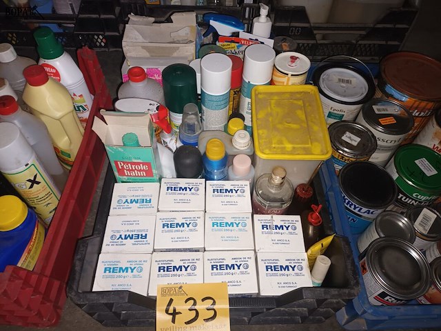 Lot 433 - aangebroken huishoudproducten - afbeelding 3 van  5