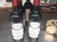 Lot 433 - flessen bordeaux wijn. 5 stuks