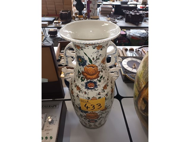 Lot 433 - vaas delft hollandia - afbeelding 2 van  4