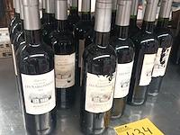 Lot 434 - flessen bordeaux wijn. 17 stuks