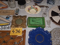 Lot 436 - brocante decoratie en huisraad. 55 stuks - afbeelding 3 van  7