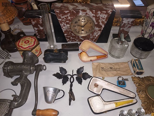 Lot 436 - brocante decoratie en huisraad. 55 stuks - afbeelding 4 van  7