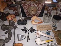 Lot 436 - brocante decoratie en huisraad. 55 stuks - afbeelding 4 van  7