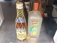 Lot 436 - flessen alcoholische drank. 5 stuks