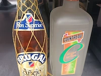 Lot 436 - flessen alcoholische drank. 5 stuks - afbeelding 2 van  4
