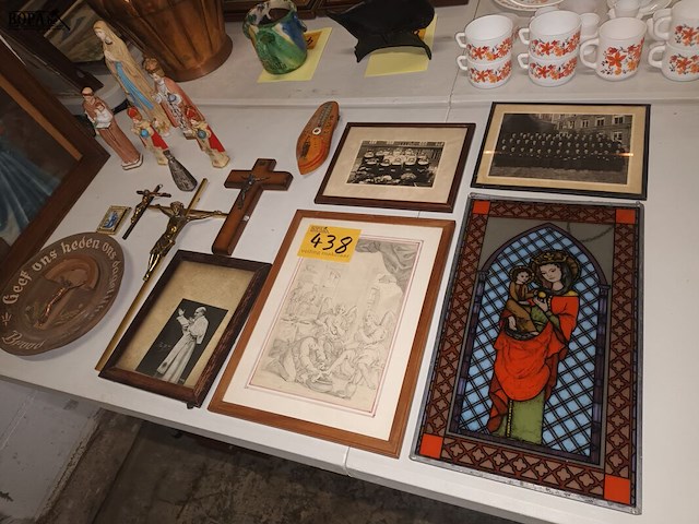 Lot 438 - devotie. 18 stuks - afbeelding 1 van  6