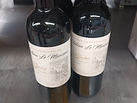 Lot 438 - flessen bordeaux wijn. 4 stuks