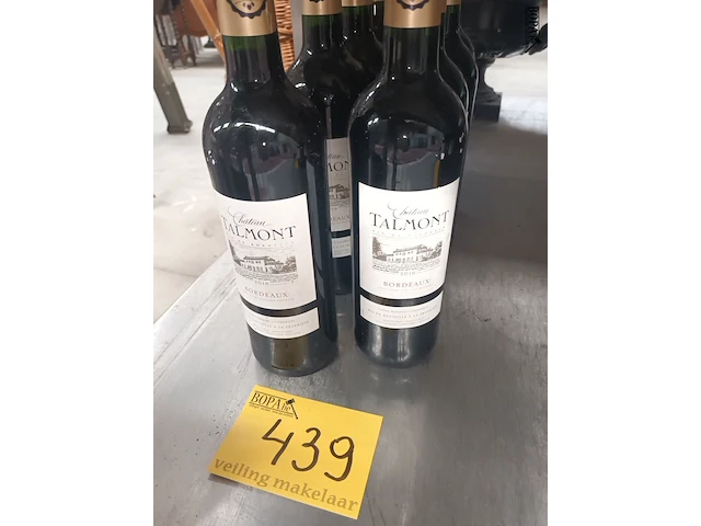 Lot 439 - flessen bordeaux wijn. 8 stuks - afbeelding 1 van  3