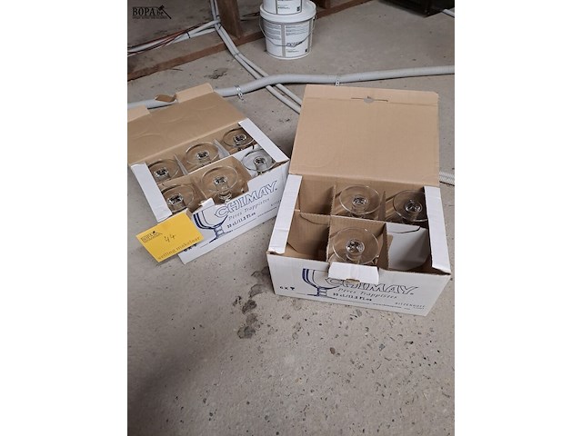 Lot 44 - chimay glazen - afbeelding 1 van  1