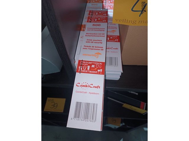 Lot 44 - folders en consumptiebonnen - afbeelding 2 van  4