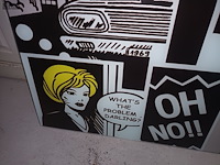 Lot 44 - glazen tafelblad - afbeelding 2 van  4