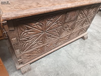 Lot 44 - houten koffer - afbeelding 5 van  5