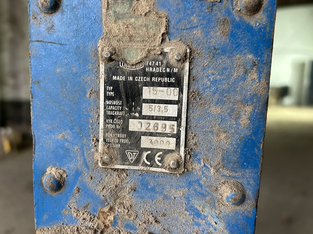 Lot 44 - metalen takel/krik - afbeelding 2 van  4