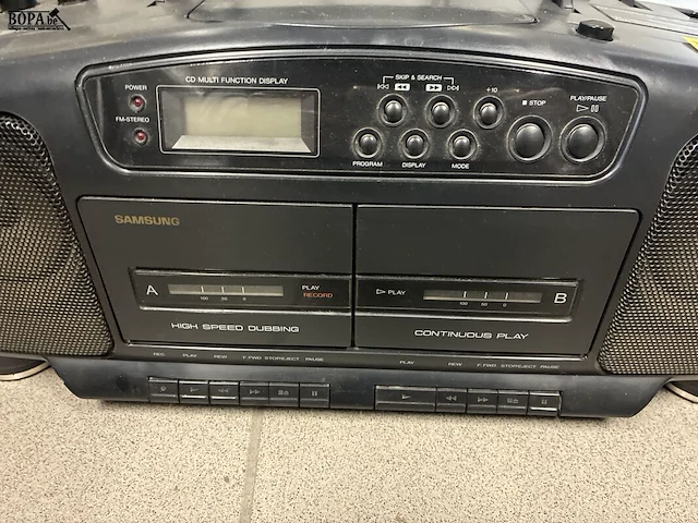 Lot 44 - samsung digital cd synchro dubbing system - afbeelding 2 van  6