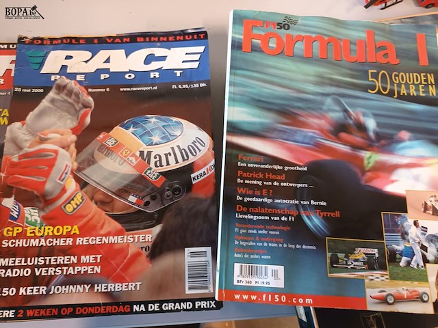 Lot 44 - tijdschriften formula en racing. 10 stuks - afbeelding 3 van  8
