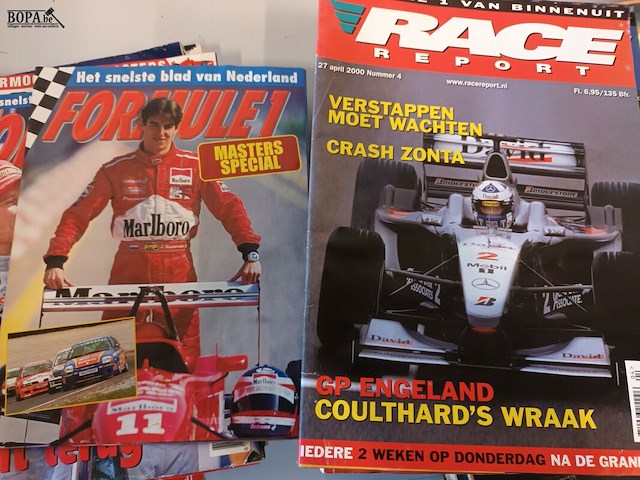 Lot 44 - tijdschriften formula en racing. 10 stuks - afbeelding 4 van  8