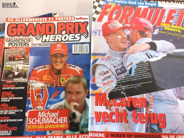Lot 44 - tijdschriften formula en racing. 10 stuks - afbeelding 5 van  8