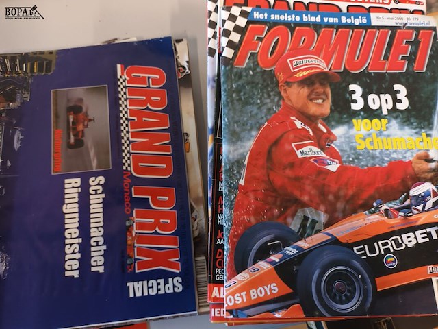 Lot 44 - tijdschriften formula en racing. 10 stuks - afbeelding 6 van  8