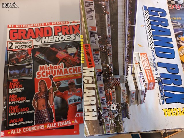 Lot 44 - tijdschriften formula en racing. 10 stuks - afbeelding 8 van  8