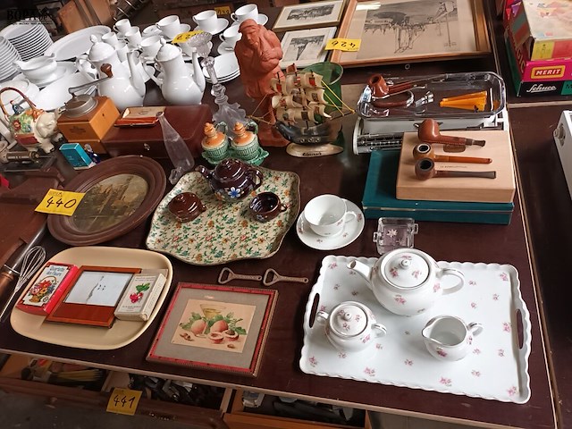 Lot 440 - brocante. 52 stuks - afbeelding 2 van  7