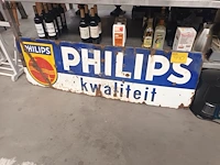 Lot 440 - emaille reclamebord philips