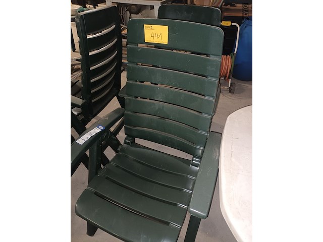 Lot 441 - verstelbare tuinstoelen hartman. 4 stuks - afbeelding 1 van  3