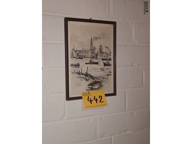 Lot 442 - kader antwerpen - afbeelding 1 van  2