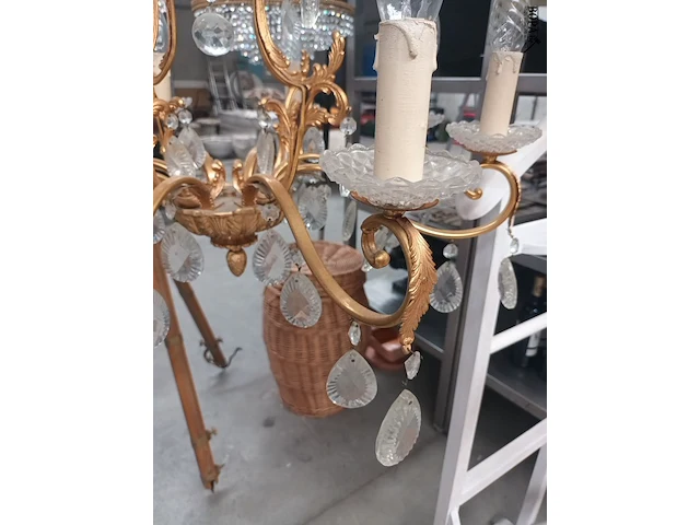 Lot 442 - luchter met bellen - afbeelding 3 van  4