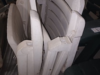 Lot 442 - verstelbare tuinstoelen. 2 stuks - afbeelding 2 van  3
