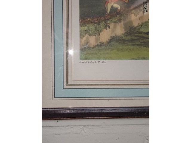 Lot 443 - kader engelse jacht - afbeelding 3 van  3