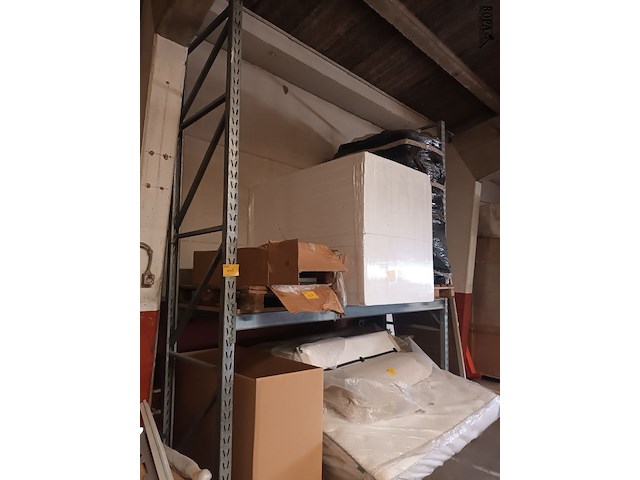Lot 445 - pallet stellingrek in galvanisé - afbeelding 1 van  2