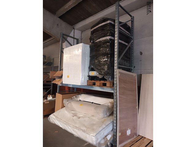 Lot 445 - pallet stellingrek in galvanisé - afbeelding 2 van  2