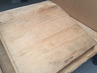Lot 446 - antieke lessenaar. 2 stuks - afbeelding 2 van  2