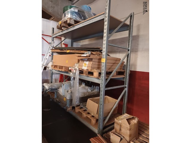 Lot 446 - pallet stellingrek in galvanisé - afbeelding 1 van  2