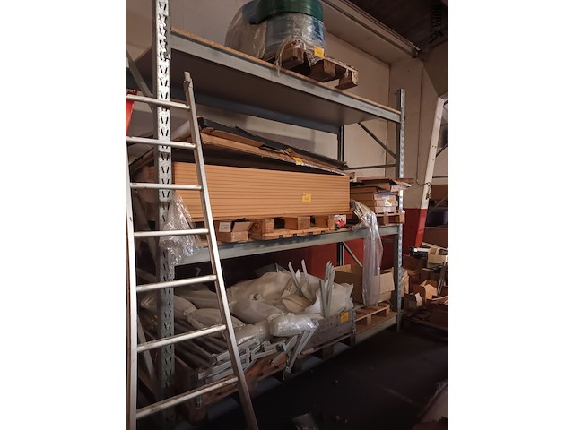 Lot 446 - pallet stellingrek in galvanisé - afbeelding 2 van  2