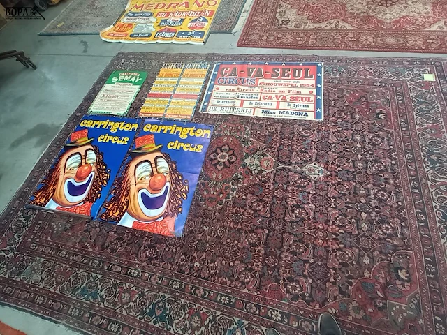 Lot 448 - circus affiches. 5 stuks - afbeelding 1 van  9