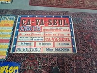 Lot 448 - circus affiches. 5 stuks - afbeelding 2 van  9