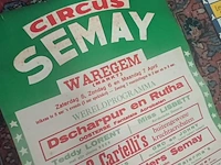 Lot 448 - circus affiches. 5 stuks - afbeelding 6 van  9