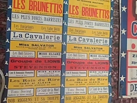 Lot 448 - circus affiches. 5 stuks - afbeelding 7 van  9