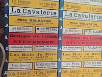 Lot 448 - circus affiches. 5 stuks - afbeelding 9 van  9