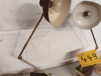 Lot 449 - bureaulamp. 2 stuks - afbeelding 2 van  6