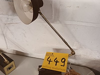 Lot 449 - bureaulamp. 2 stuks - afbeelding 3 van  6