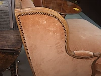 Lot 45 - antieke bergère zetel - afbeelding 3 van  5