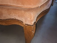 Lot 45 - antieke bergère zetel - afbeelding 4 van  5