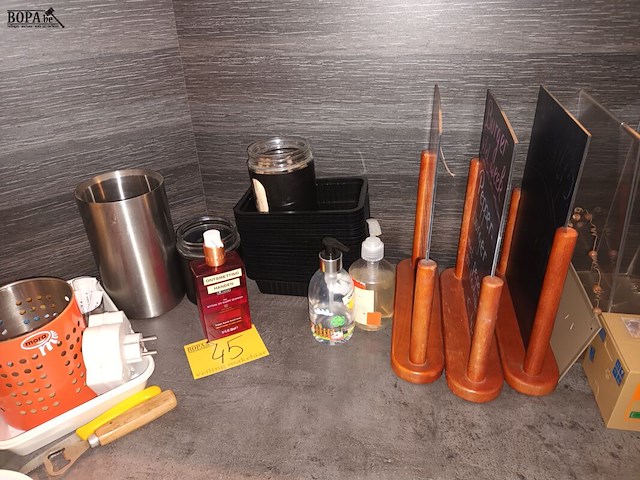 Lot 45 - lot divers horeca materiaal - afbeelding 1 van  5