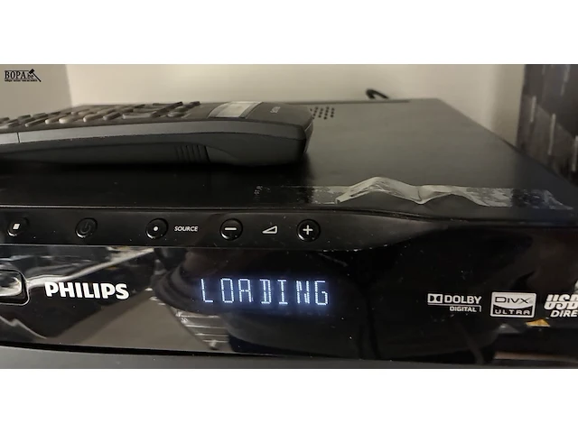 Lot 45 - philips dvd speler en cassettespeler - afbeelding 7 van  11