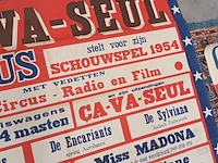 Lot 450 - circus affiches. 3 stuks - afbeelding 10 van  12