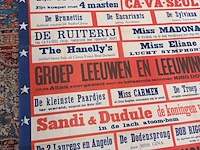 Lot 450 - circus affiches. 3 stuks - afbeelding 11 van  12